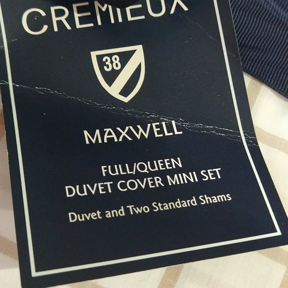 Cremieux Maxwell Plaid Duvet Cover Mini Set